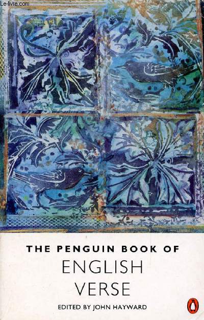 THEPENGUIN BOOK OF ENGLISH VERSE