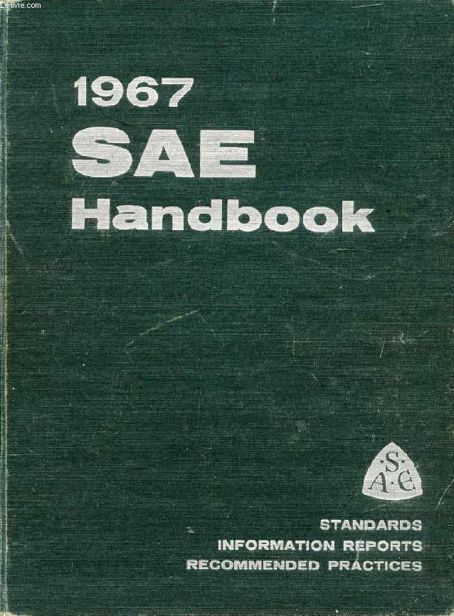 1967 SAE HANDBOOK