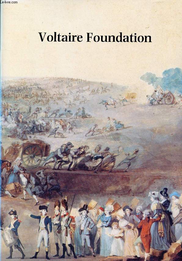 THE VOLTAIRE FOUNDATION (CATALOGUE)