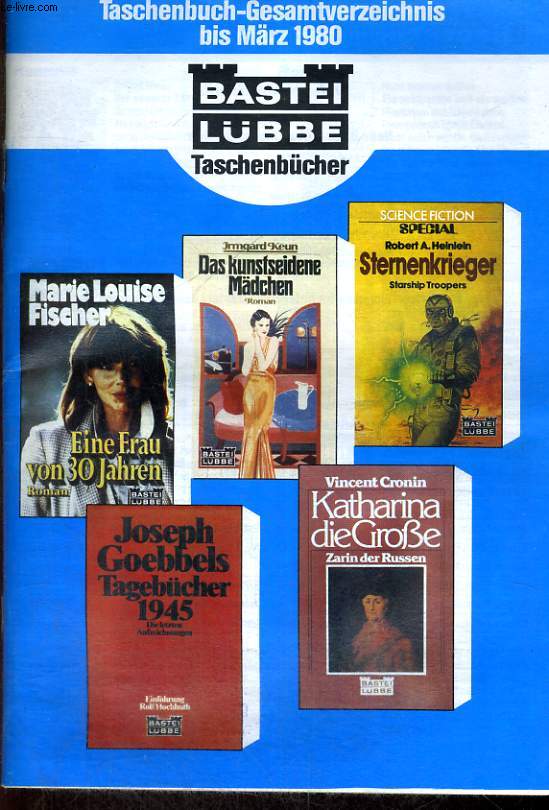TASCHENBUCH-GESAMTVERZEICHNIS BIS MRZ 1980