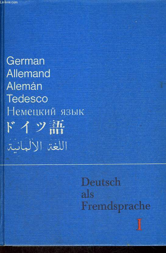 DEUTSCH ALS FREMDSPRACHE I, GRUNDKURS + GLOSSAR