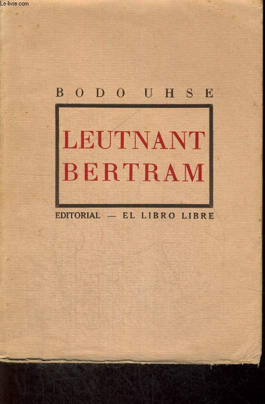 LIEUTNANT BERTRAM