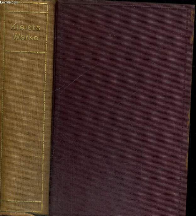 SMTLICHE WERKE. ERSTER UND ZWEITER BAND (IN EINEM BUCH)