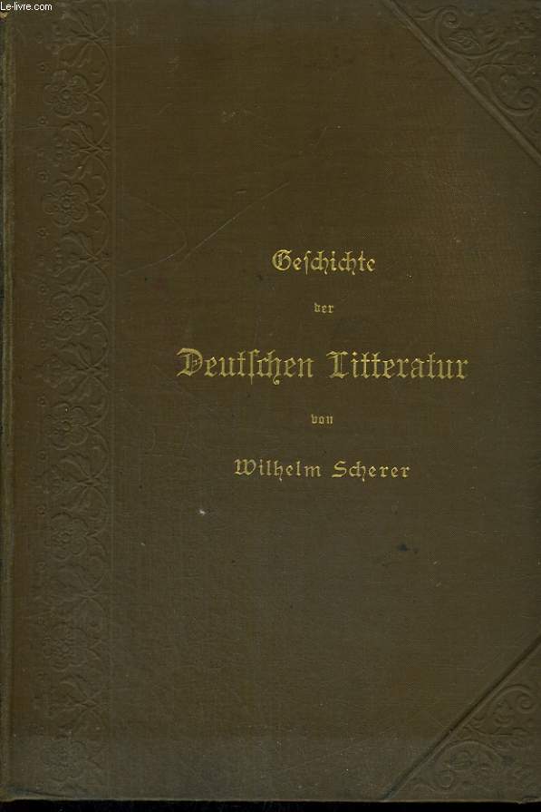 GESCHCICHTE DER DEUTSCHEN LITERATUR. SECHSTE AUFLAGE.