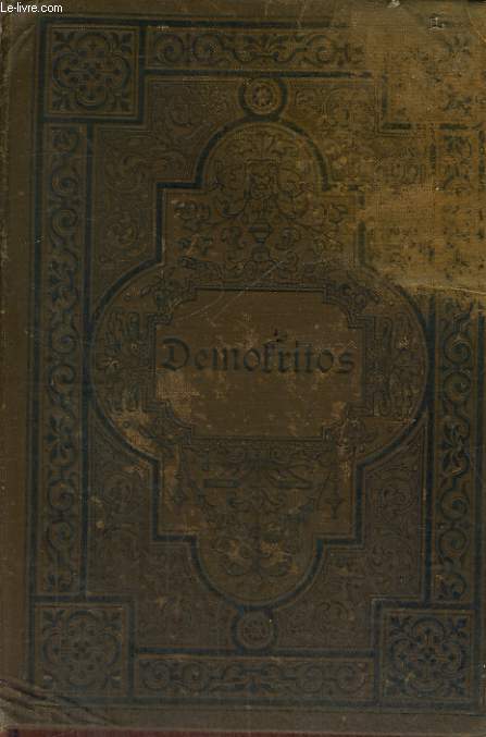DEMOKRITOS oder hinterlassene Papiere eines lachenden Philosophen. Von dem Verfasser der Briefe eines in Deutschland reisenden Deutschen. BAND 7-8 IN EINEM BUCH.