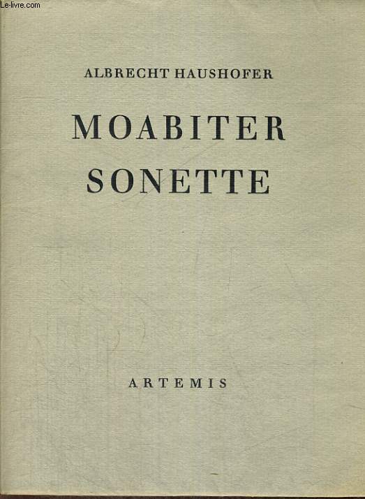 MOABITER SONETTE