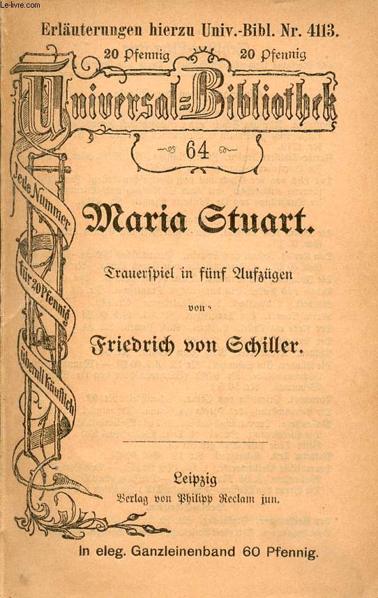 MARIA STUART, TRAUERSPEIL IN FNF AUFZGEN