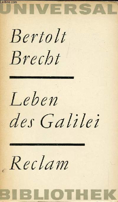 LEBEN DES GALILEI