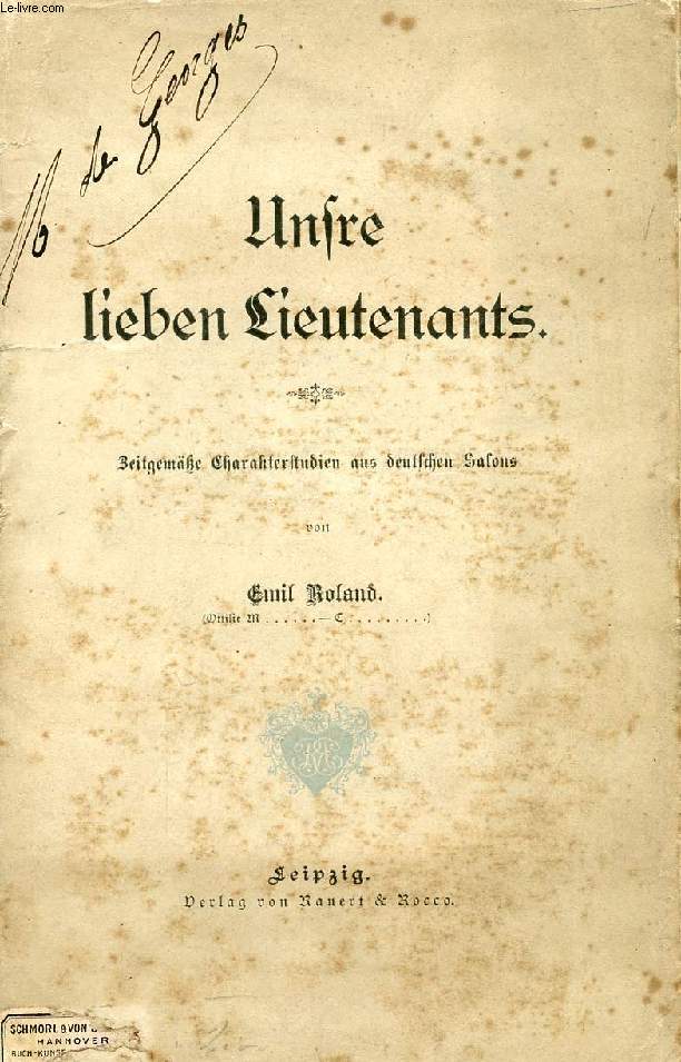 UNSRE LIEBEN LIEUTENANTS