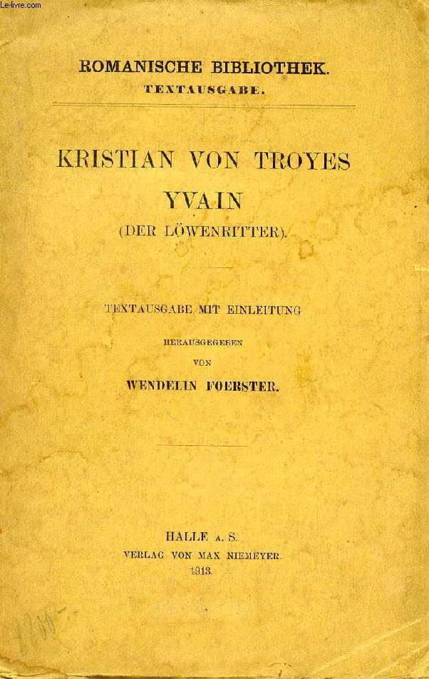 YVAIN, DER LWENRITTER