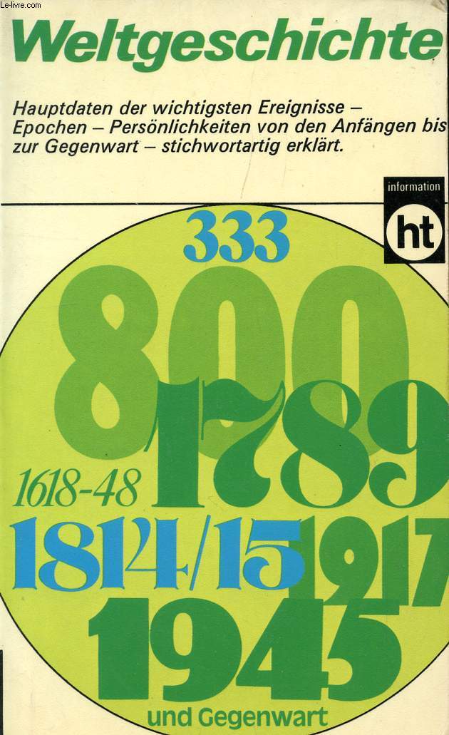 WELTGESCHICHTE