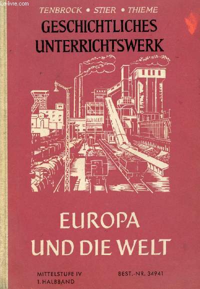 EURIOPA UND DIE WELT, I. HALBBAND, 1789-1914