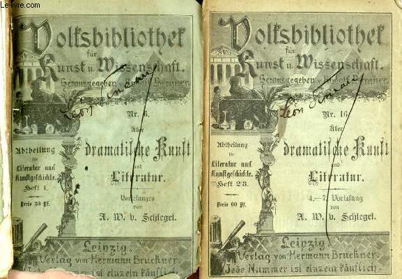 BER DRAMATISCHE KUNST UND LITERATUR, 2. BNDEN