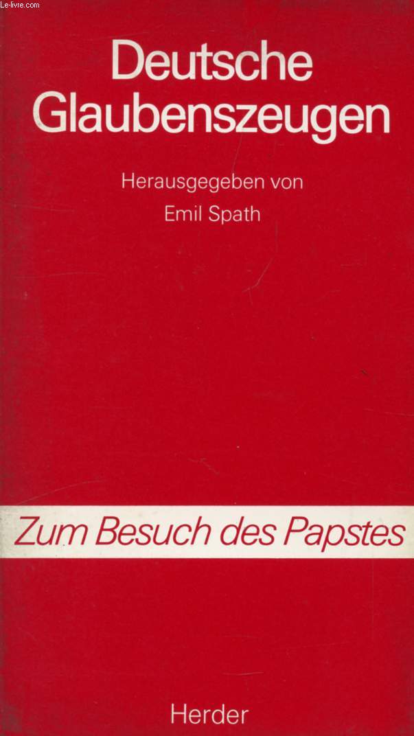 DEUTSCHE GLAUBENSZEUGEN