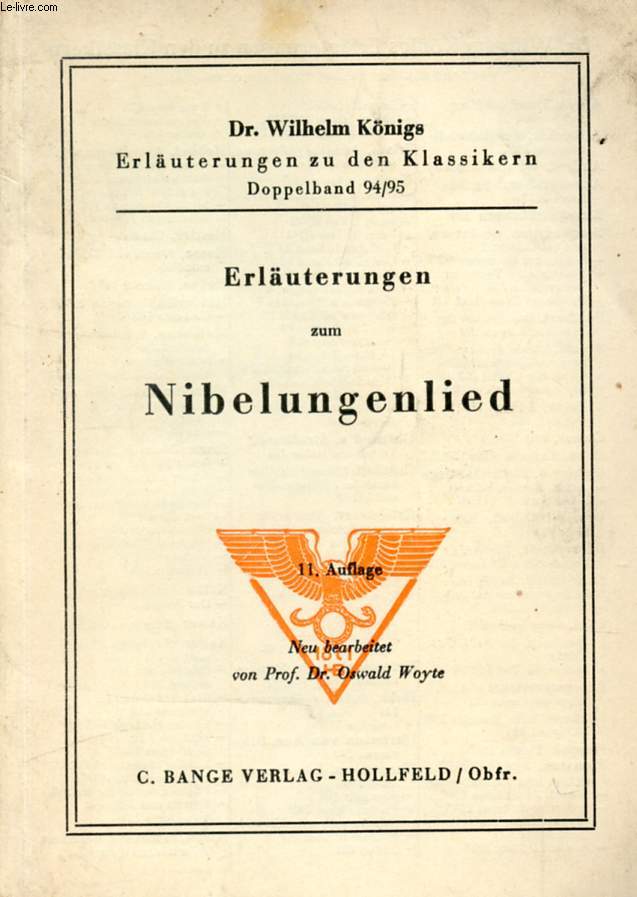 ERLUTERUNGEN ZUM NIBELUNGENLIED