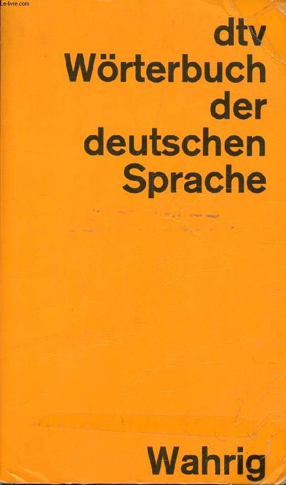 DTV-WRTERBUCH DER DEUTSCHEN SPRACHE