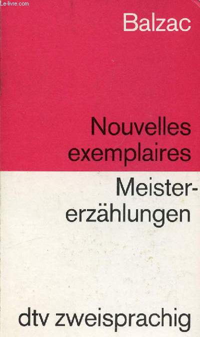 NOUVELLES EXEMPLAIRES / MEISTERERZHLUNGEN
