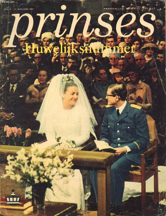 PRINSES, N 21, JAN. 1967, HUWELIJKSNUMMER (Inhoud: Huwelijksnummer. Margriet Prinses der Nederlanden, en Pieter van Vollenhoven)