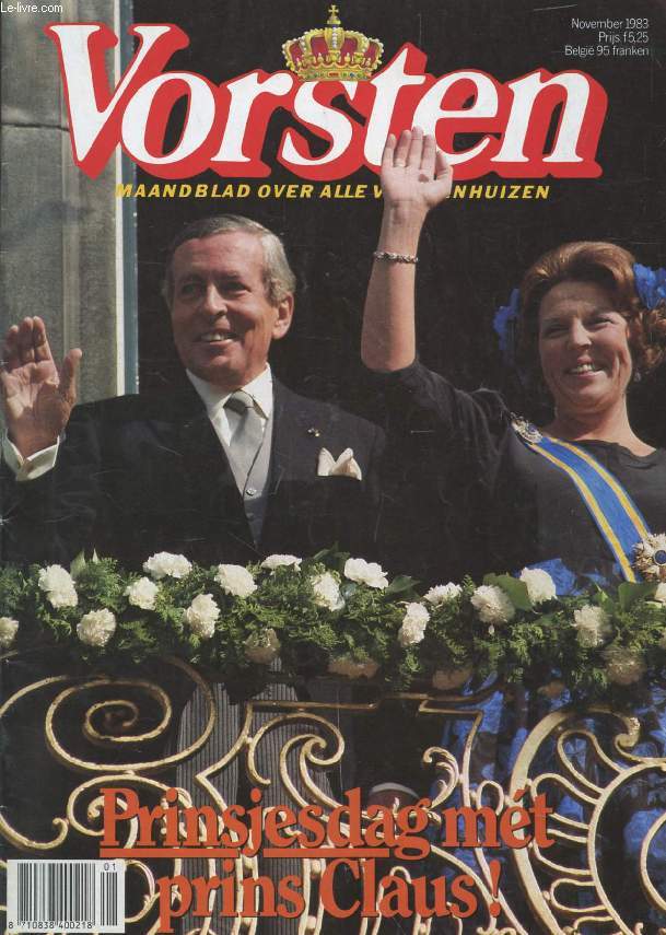 VORSTEN, NOV. 1983 (Inhoud: Prinsjesdag mt prins Claus ! Prins Bernhard opnieuw in't zadel. Diana en Charles kozen voor Kensington Palace. Frans Smits Sr., de schepper van het ceremonile tenue...)