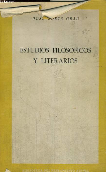 ESTUDIOS FILOSOFICOS Y LITERARIOS