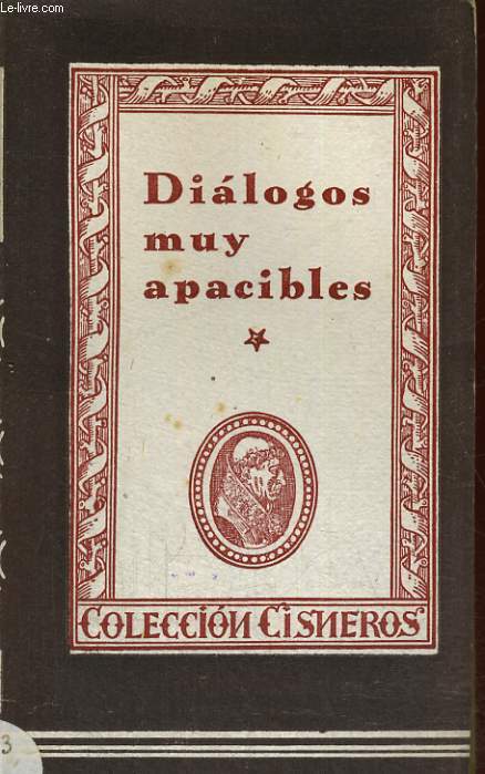 DIALOGOS MUY APACIBLES