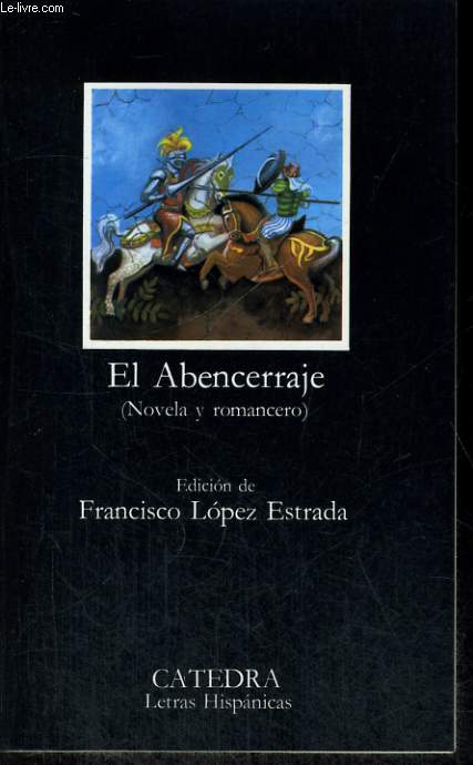 EL ABENCERRAJE (NOVELA Y ROMANCERO) - ANONYME - 1996 - Bild 1 von 1