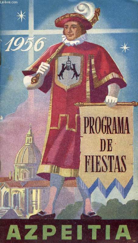 AZPEITIA, PROGRAMA DE FIESTAS, 1956