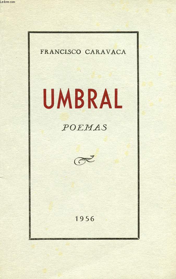 UMBRAL, POEMAS