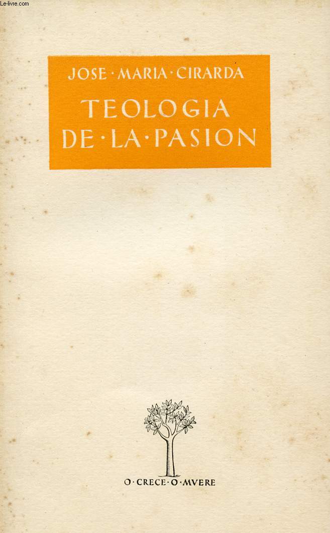 TEOLOGIA DE LA PASION