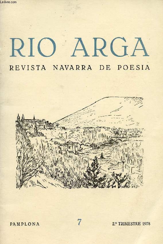 RIO ARGA, REVISTA NAVARRA DE POESIA, N° 7, 2° TRIM. 1978