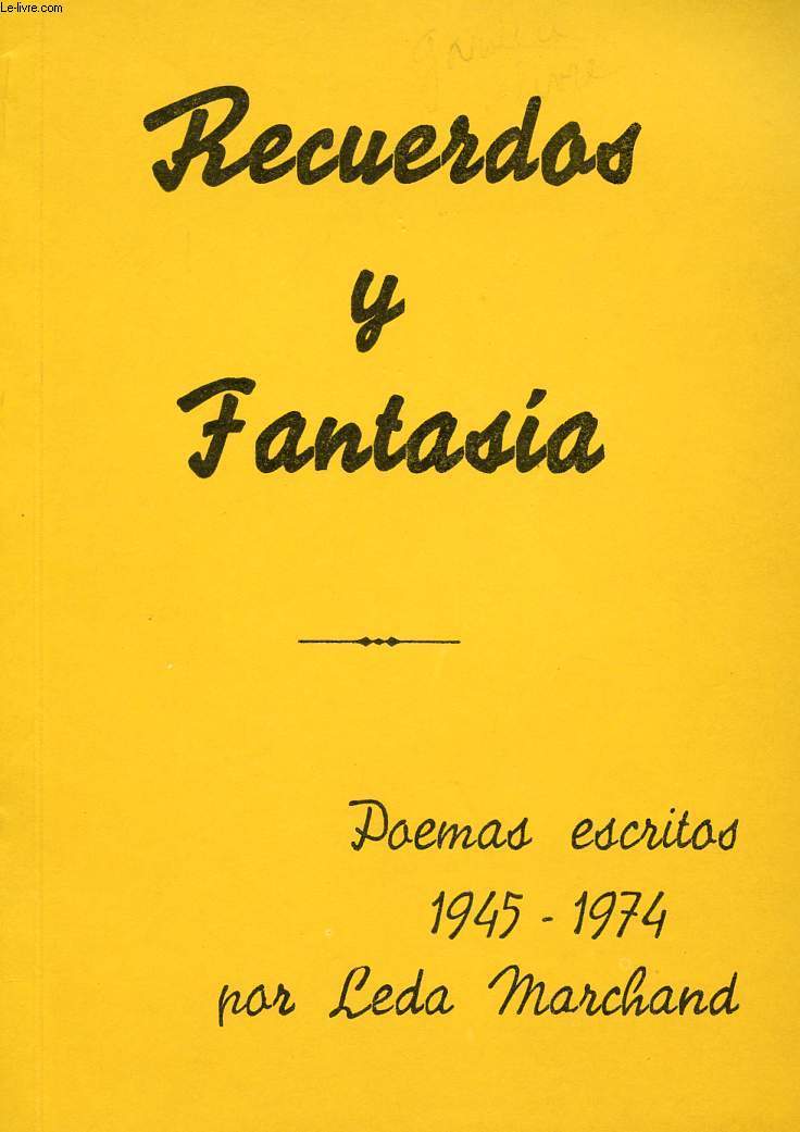 RECUERDOS Y FANTASIA