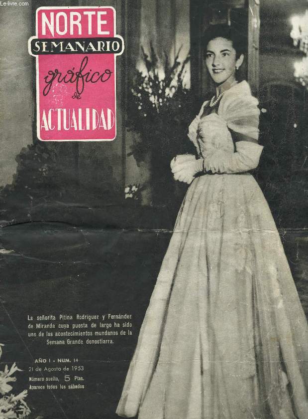 NORTE, SEMANARIO GRAFICO DE ACTUALIDAD, AO I, N 14, AGOSTO 1953