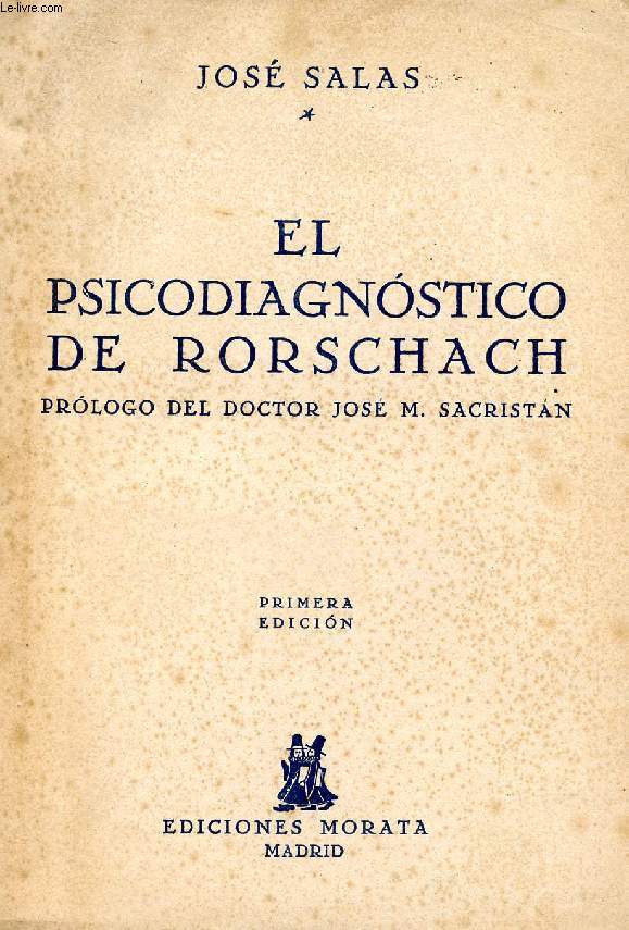 EL PSICODIAGNOSTICO DE RORSCHACH