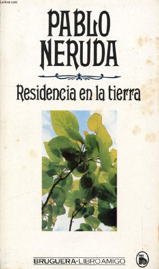 RESIDENCIA EN LA TIERRA