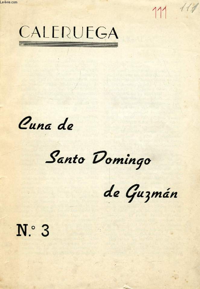 CALERUEGA, CUNA DE SANTO DOMINGO DE GUZMAN (N 3)