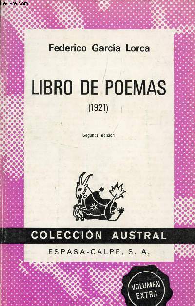 LIBRO DE POEMAS (1921)