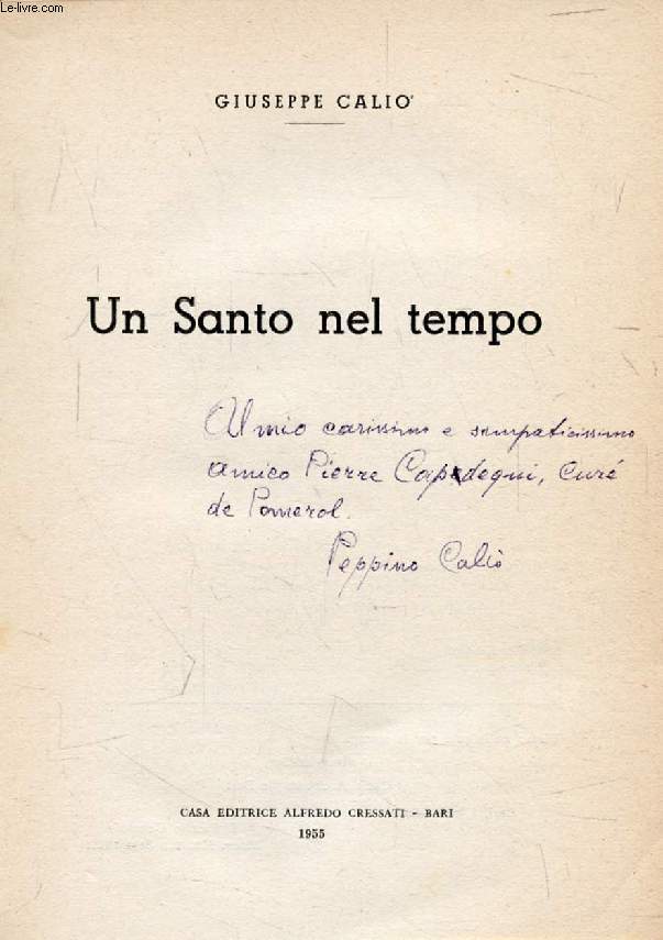 UN SANTO NEL TEMPO