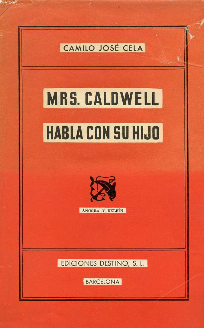 Mrs. CALDWELL HABLA CON SU HIJO