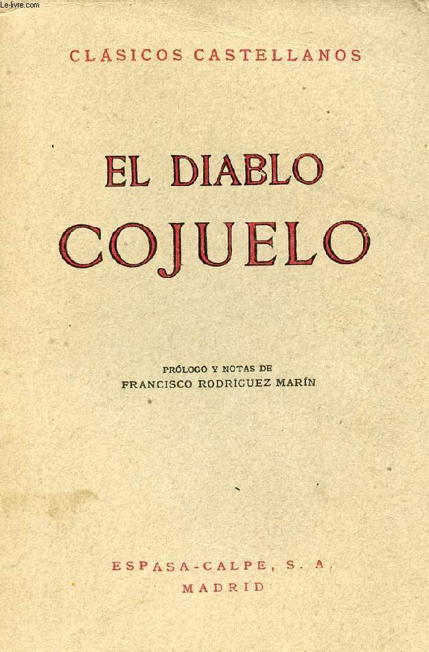 EL DIABLO COJUELO, CLSICOS CASTELLANOS, N 38