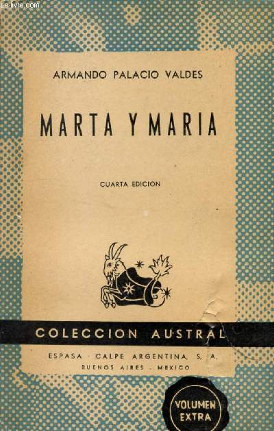 MARTA Y MARIA, COLECCIN AUSTRAL, N 133