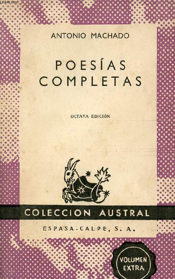 POESIAS COMPLETAS, COLECCIN AUSTRAL, N 149