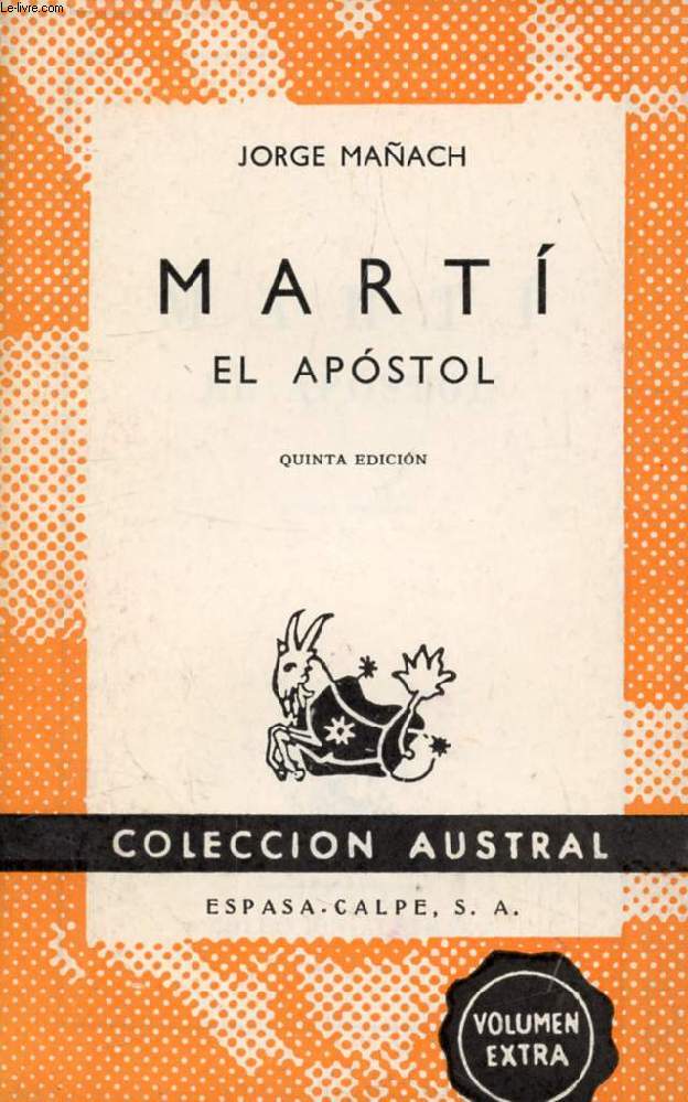 MARTI EL APOSTOL, COLECCIN AUSTRAL, N 252