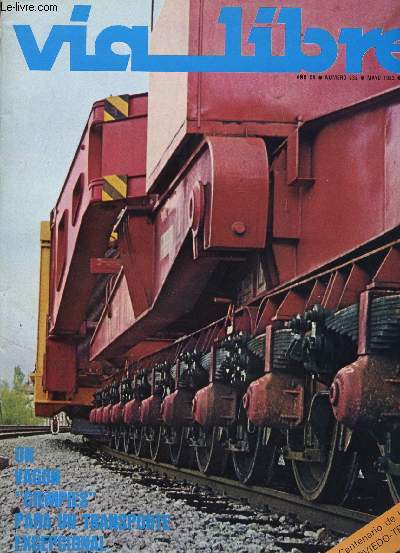 VIA LIBRE, N 232, AO XX, MAYO 1983 (Sumario: Jubilosa celebracin del centenario de la lnea Oviedo-Trubia. 