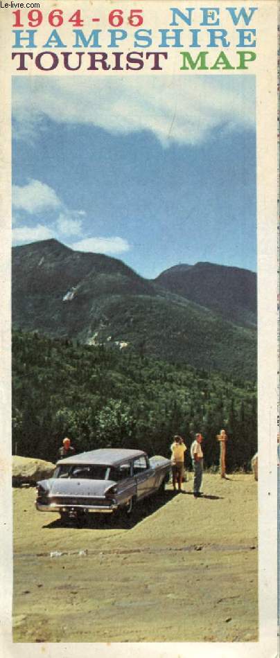 1964-65 NEW HAMPSHIRE TOURIST MAP