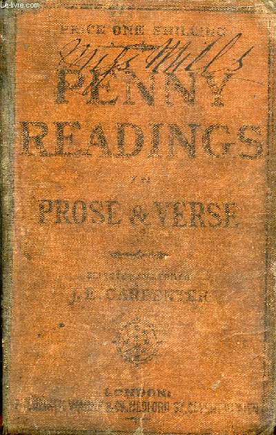 PENNY READINGS IN PROSE AND VERSE