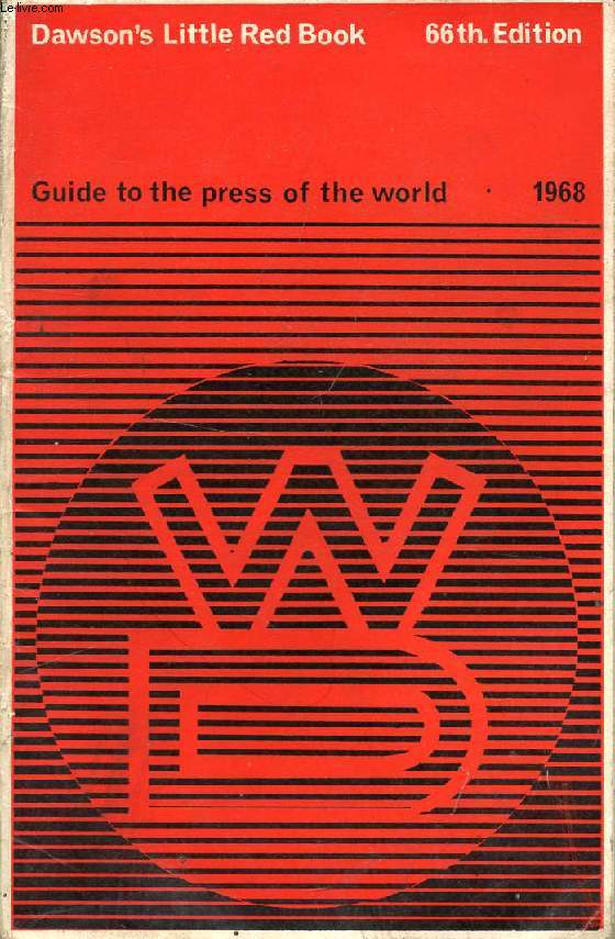 GUIDE TO THE PRESS OF THE WORLD, 1968