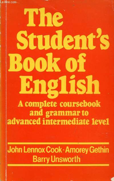 THE STUDENT'S BOOK OF ENGLISH