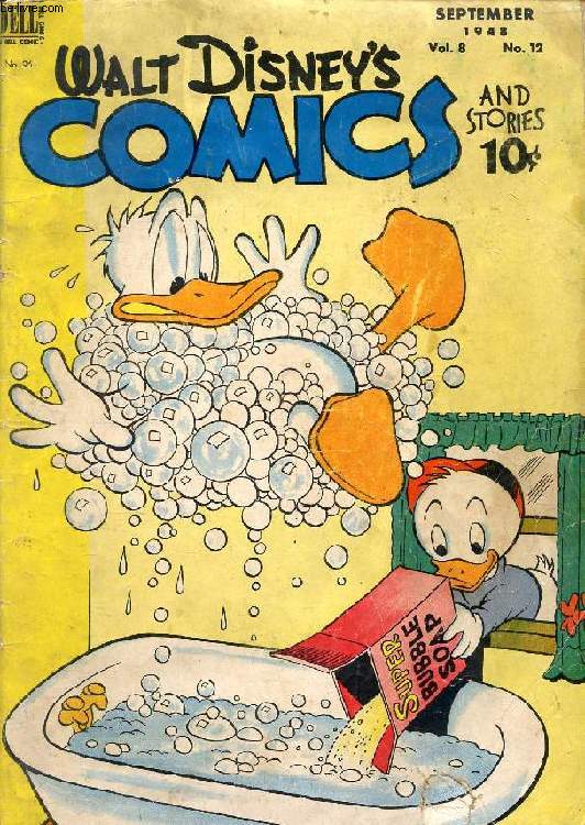 WALT DISNEY'S COMICS, AND STORIES, VOL. 8, N 12 (N 96), SEPT. 1948