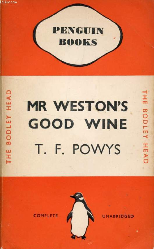 Mr. WESTON'S GOOD WINE