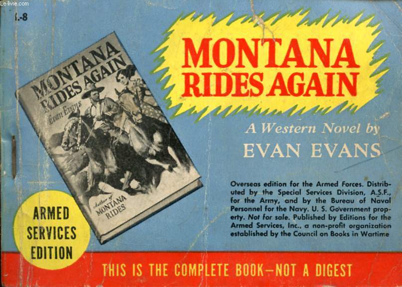 MONTANA RIDES AGAIN